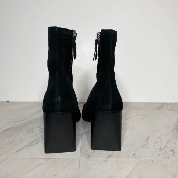 New! Blondo Salome Black Suede Bootie 11M - Picture 3 of 14